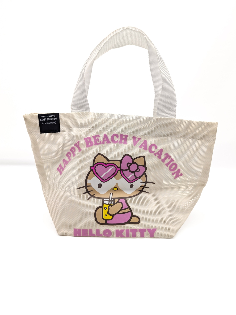 Hello Kitty Beige and Pink Beach Tote